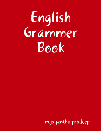 English Grammer Book