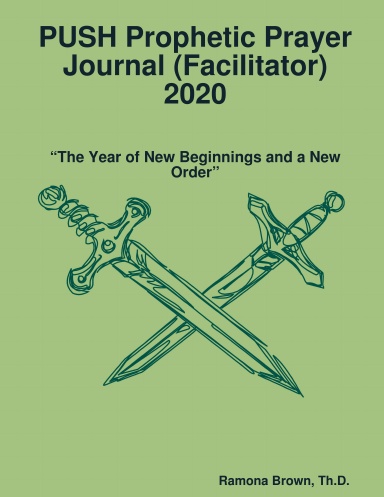 Prophetic Prayer Journal (Facilitator) 2020