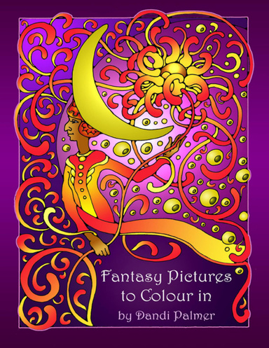 Fantasy Pictures to Color in US Letter Format