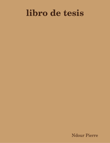 libro de tesis