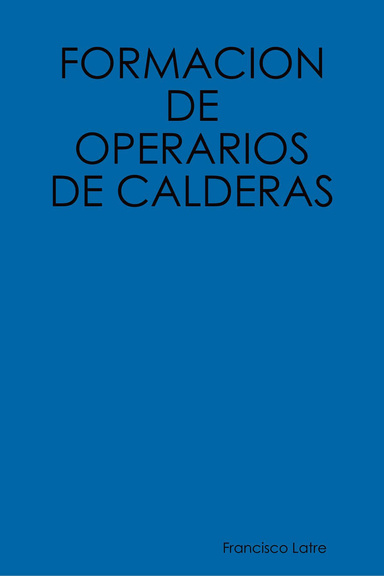 FORMACION DE OPERARIOS DE CALDERAS