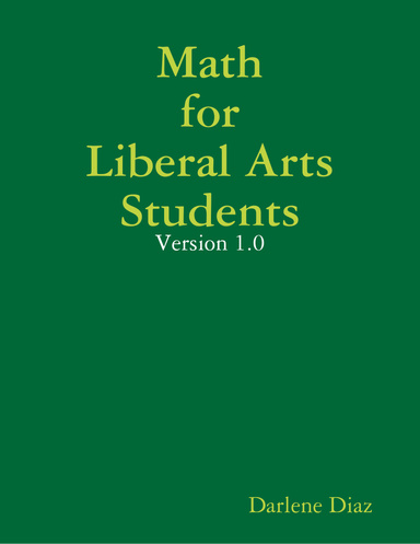 Math for Liberal Arts Students