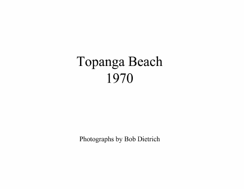 Topanga Beach