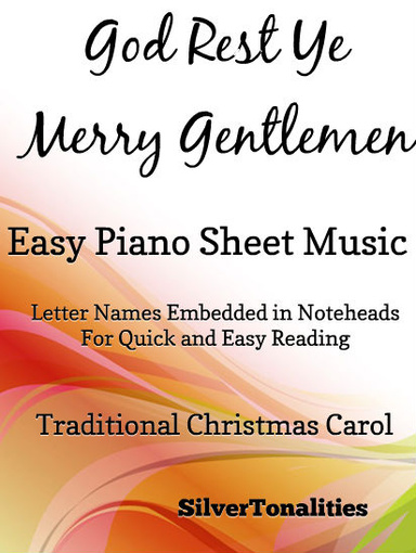 God Rest Ye Merry Gentlemen Easy Piano Sheet Music Pdf