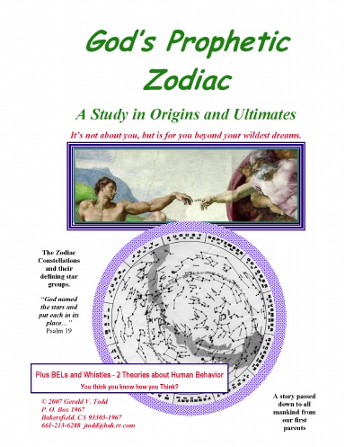 God's Prophetic Zodiac with BELs and Whistles on Human Behavior