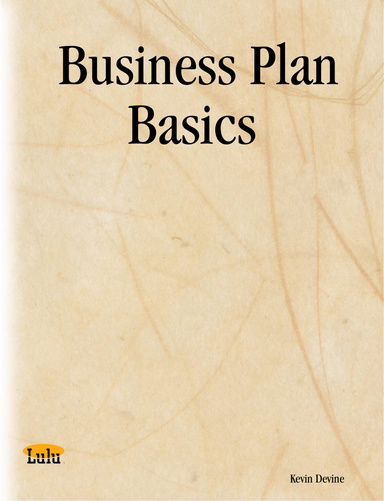 Business Plan Basics