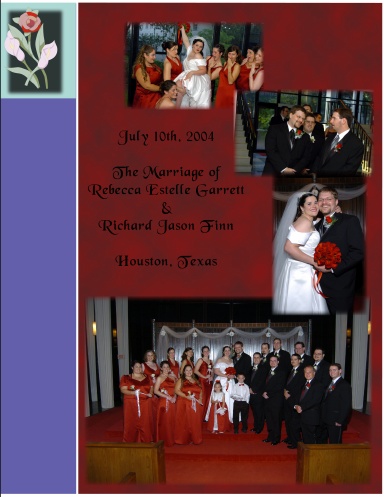 Richard & Rebecca's Wedding Comic