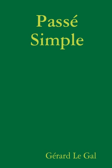 PASSE SIMPLE