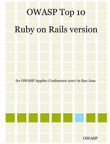 OWASP Top 10 - Ruby on Rails version