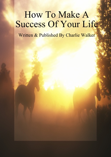 How To Make A Success Of Your Life