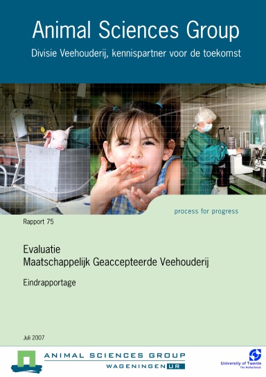 Evaluatie Maatschappelijk Geaccepteerde Veehouderij