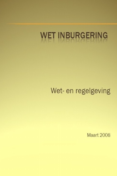 Wet inburgering