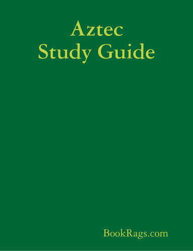 Aztec Study Guide