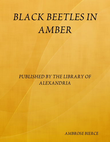 BLACK BEETLES IN AMBER