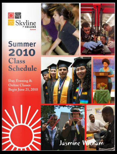 Skyline College Class Schedule Summer 2010