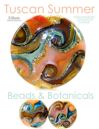 Tuscan Summer Button Bead Glass Lampwork Tutorial