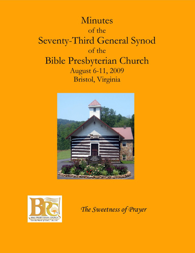 2009 Synod Minutes - Ebook