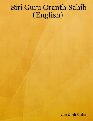 Siri Guru Granth Sahib (English)