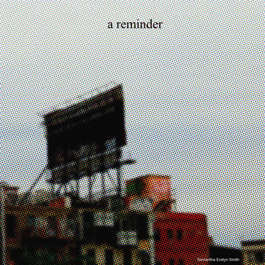 a reminder