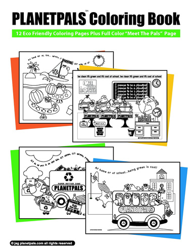 Planetpals Coloring Book