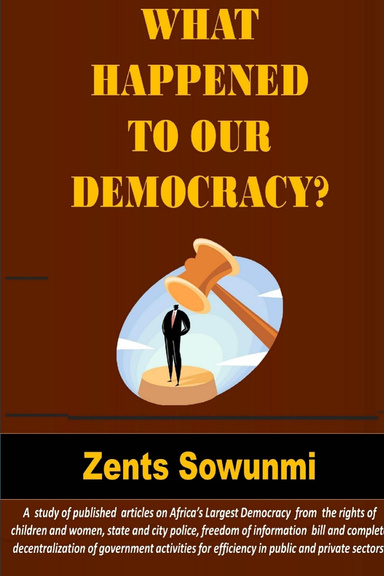 WHAT HAPPENED TO OUR DEMOCRACY?