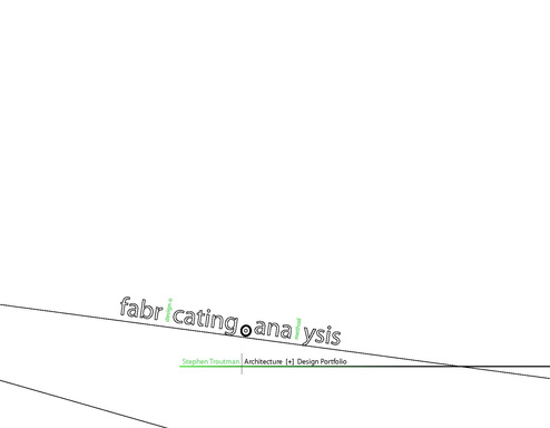 Fabricating Analysis (Updated Revision)
