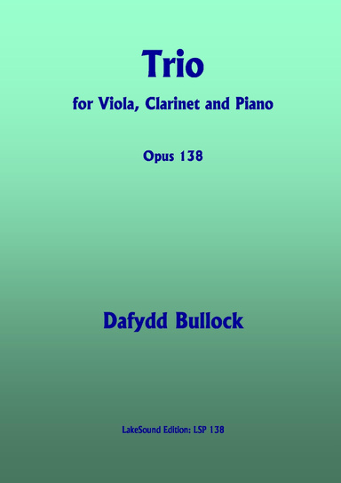 Trio for Clarinet, Viola and Piano, Opus 138