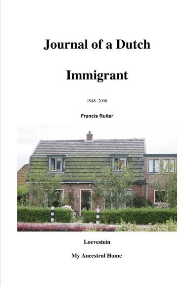 Journal of a Dutch Immigrant