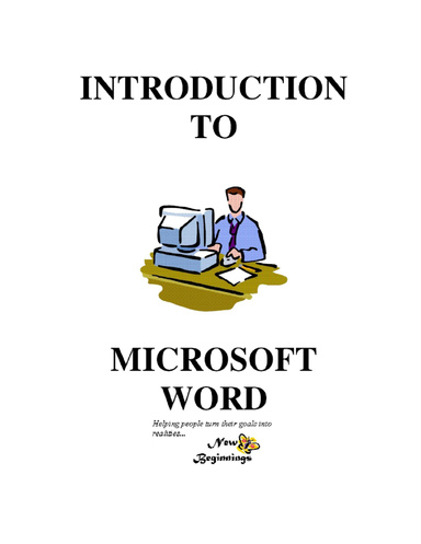 Introduction to Word