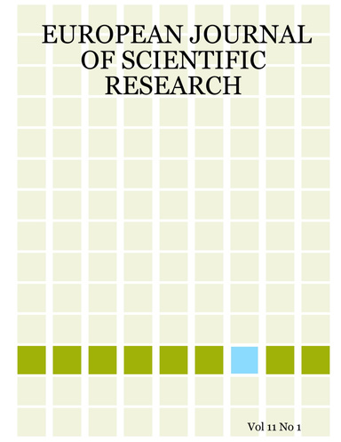 EUROPEAN JOURNAL OF SCIENTIFIC RESEARCH