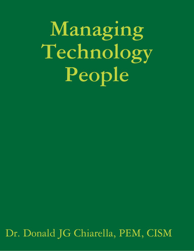 Managing Technology People