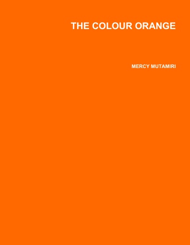 THE COLOUR ORANGE