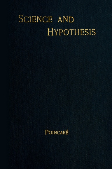 science and hypothesis book