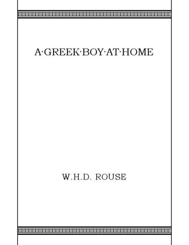 A Greek Boy at Home