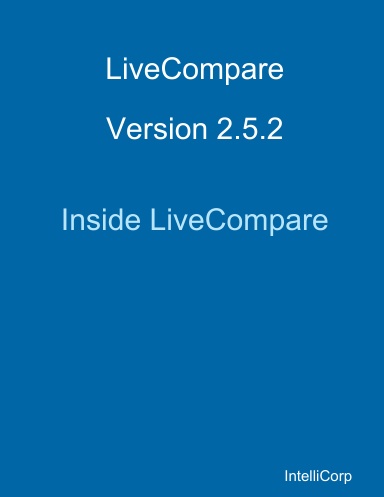 Inside LiveCompare 2.5.2