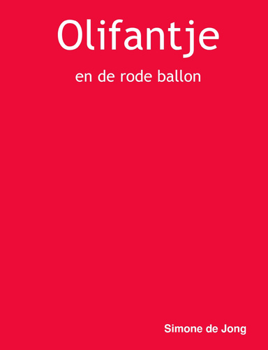 Olifantje en de rode ballon