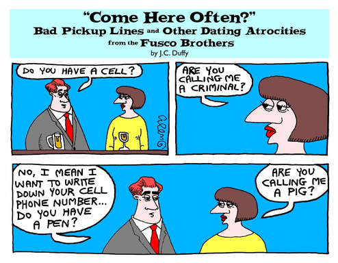 Come Here Often? Bad Pickup Lines from the Fusco Brothers