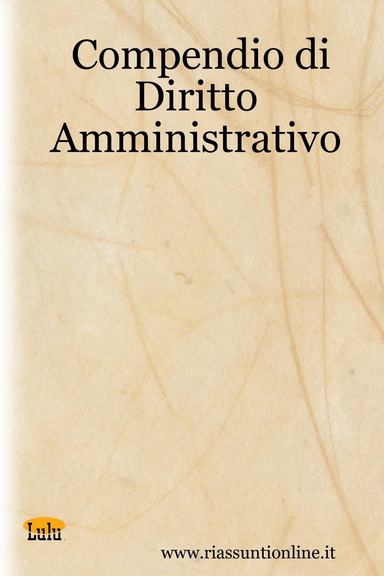 Compendio di Diritto Amministrativo