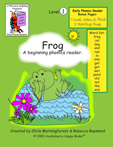 Phonics Level 1 - Frog