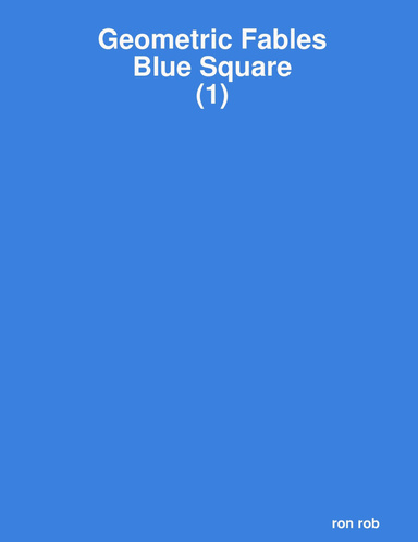 GEOMETRIC FABLES-Blue Square