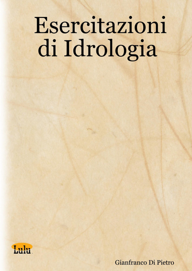 Esercitazioni di Idrologia