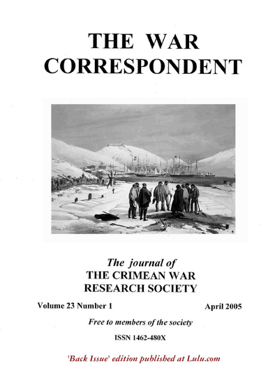 The War Correspondent Vol 23 No.1 April 2005