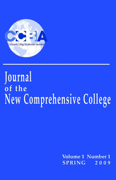 Journal of the New Comprehensive College. V1#1,Spring 2009