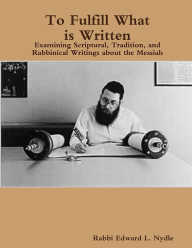 To Fulfill What is Written