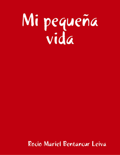 Mi pequeña vida
