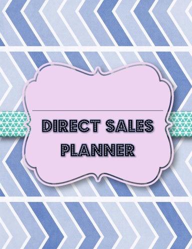 Custom Direct Sales Consultant Planner