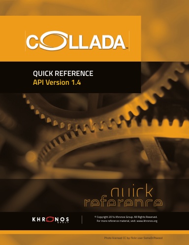 COLLADA 1.4 Quick Reference