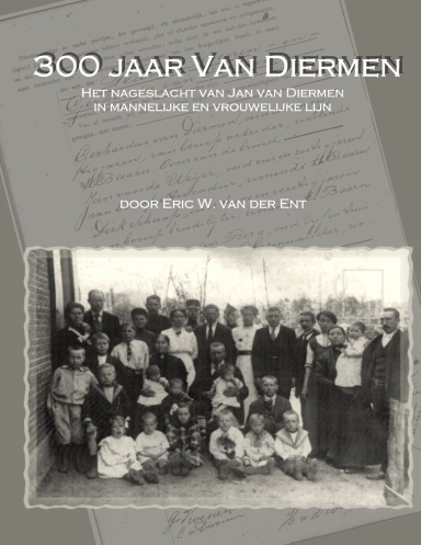 300 jaar Van Diermen paperback zwart/wit