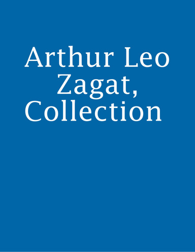 Arthur Leo Zagat, Collection