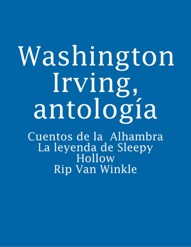 Washington Irving, antología